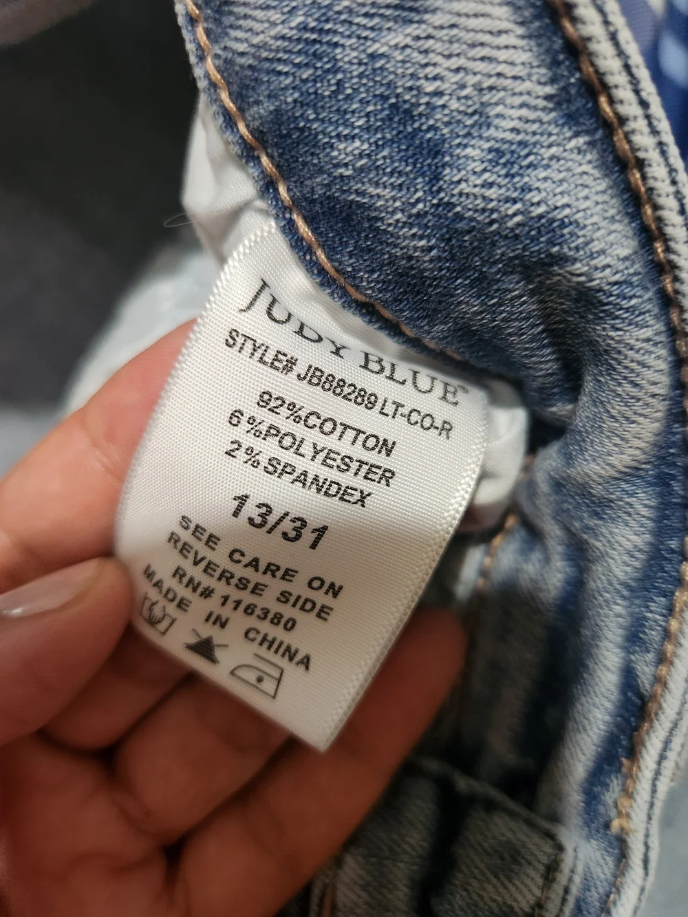 Judy Blue Slim Boothcut Light Blue  Jeans